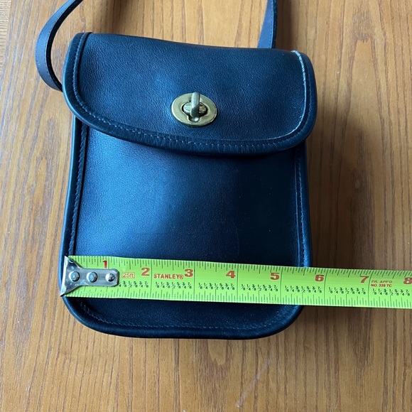 Vintage Black Coach Purse - Picture 6 of 12